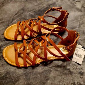 BROWN SANDALS - BRAND NEW WITH TAG